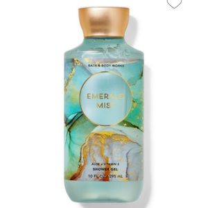 1) - “EMERALD MIST” by BBW/WB, 10-fl oz Shower Gel w/ Aloe & Vitamin E, NWTag
